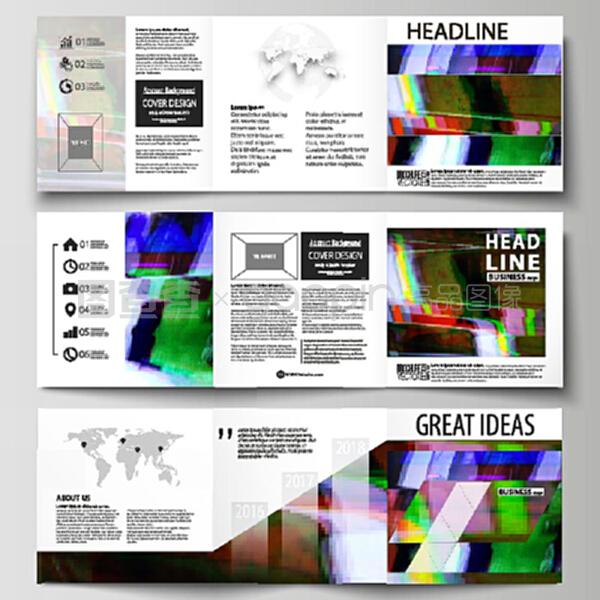 三疊方設(shè)計手冊 數(shù)字故障美學(xué)的商業(yè)模板解決方案